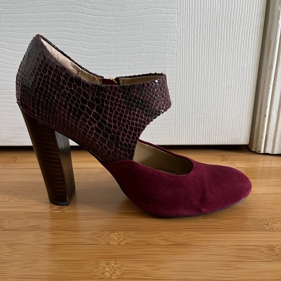 Isola Tace burgundy Mary Jane pump - Picture 4 of 9